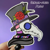 Pride Plague Dr. Charity Sticker