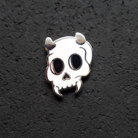 Devil Skull Hard Enamel Pin