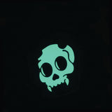 Glowing Devil Skull in Jar Hard Enamel Pin